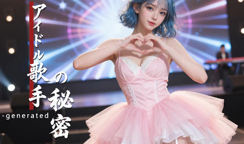 My Secret with the Goddess  歌手の秘密-AI-generated