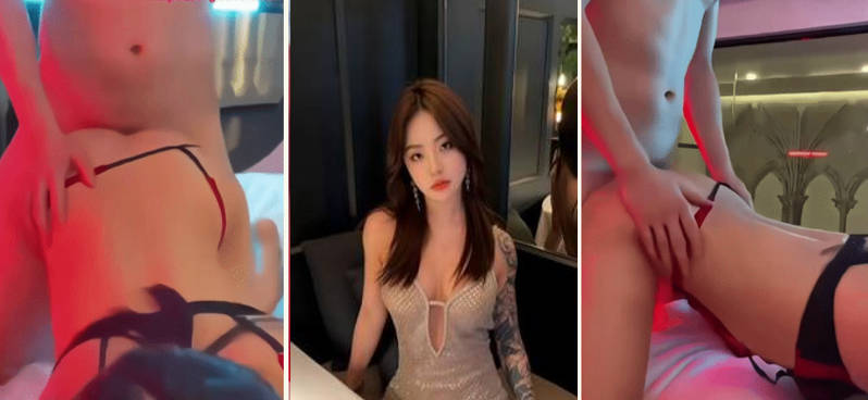 抖音网红海胆的越野车私拍泄密